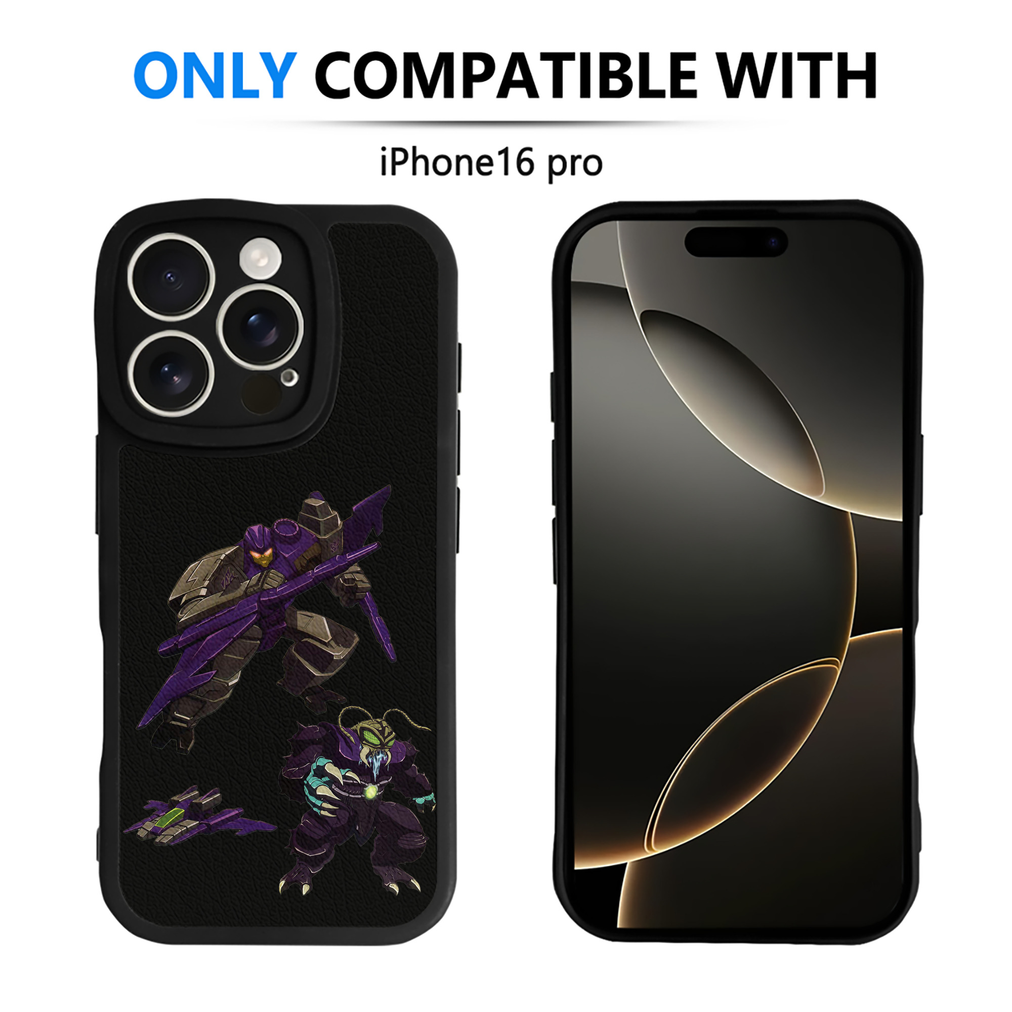 （画像用）  【iPhone 16シリーズ対応】シリコンスマホケース（レザー調） 材質：シリコン